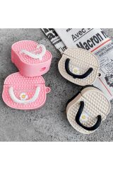 E2M AIRPODS 1-2 KILIF TERLiK PEMBE