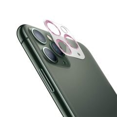 BİNANO IPHONE 11 PRO/11 PRO MAX 3D PRO PEMBE KAMERA KORUYUCU