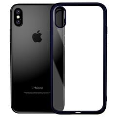 BİKAPAK ELIT SHINE IPHONE XS MAX FULL MAVİ KAPAK
