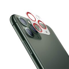 BİNANO IPHONE 11 PRO/11 PRO MAX 3D PRO KIRMIZI KAMERA KORUYUCU