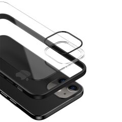 BİKAPAK ELIT SHINE IPHONE 12 PRO MAX SİYAH KAPAK