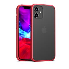 BİKAPAK ELIT ENIGMA IPHONE 12 MİNİ FULL KIRMIZI KAPAK