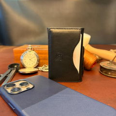 BİDERİ CAESAR HAKİKİ DERİ MAGSAFE KARTLIK ANTRASİT