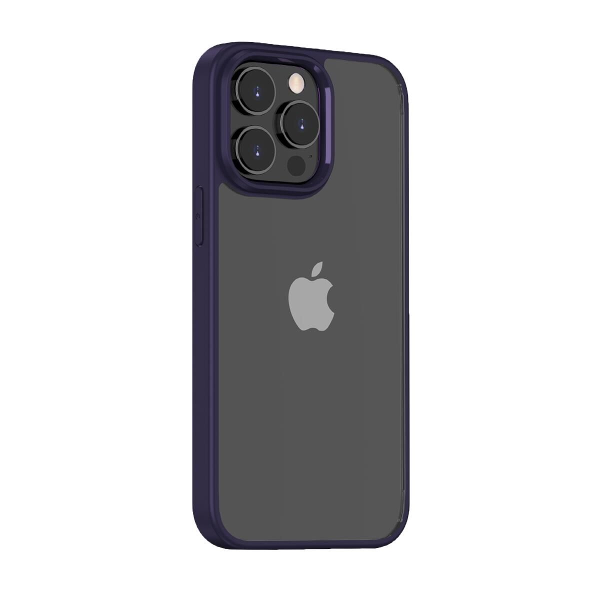 BİKAPAK ELIT CRYSTAL IPHONE 15 PRO MAX MOR KAPAK