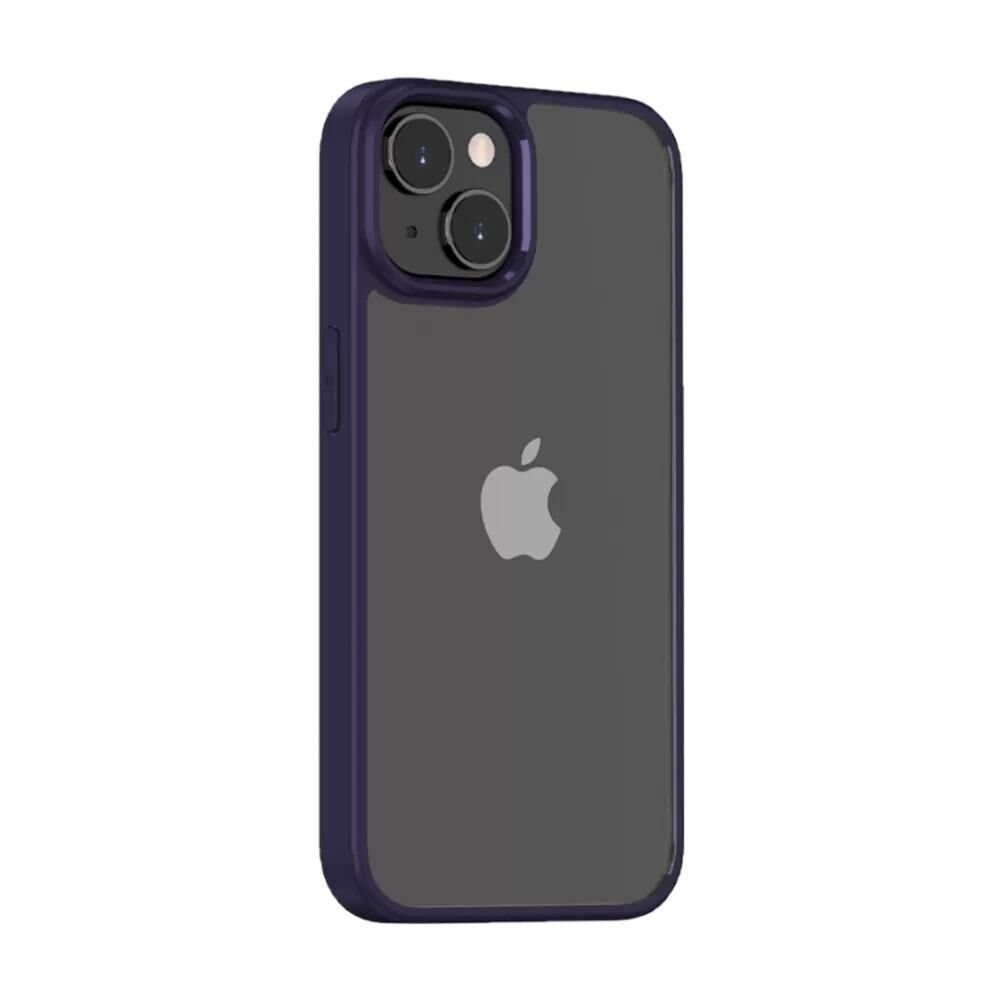 BİKAPAK ELIT CRYSTAL IPHONE 14 PLUS MOR KAPAK