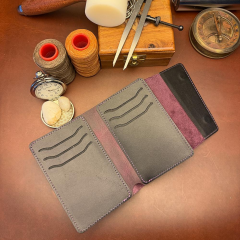 BİDERİ PRIENE HAKİKİ DERİ RENKLİ CÜZDAN MÜRDÜM