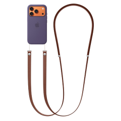 E2M CROSSBODY STRAP TELEFON ASKISI KAHVERENGİ
