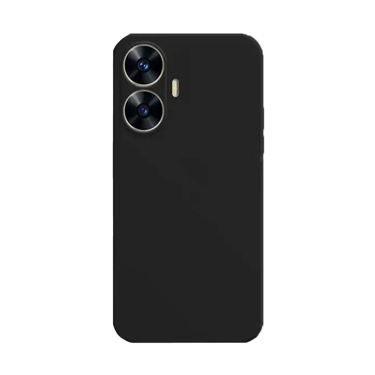 BİKAPAK ECO SENSE REALME C55 SİYAH KAPAK