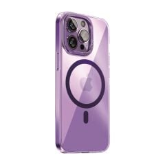BİKAPAK MAGMIST IPHONE 14 PRO DERÜN MOR KAPAK
