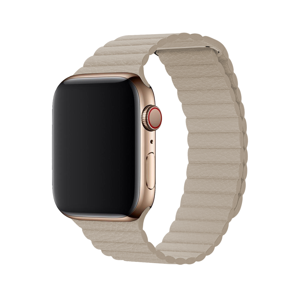 E2M APPLE WATCH 42-44MM KRD-06 DERİ BÜKME KİRLİ BE KORDON