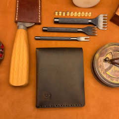 BİDERİ DIDYMA HAKİKİ DERİ MIKNATISLI CÜZDAN HAKİ