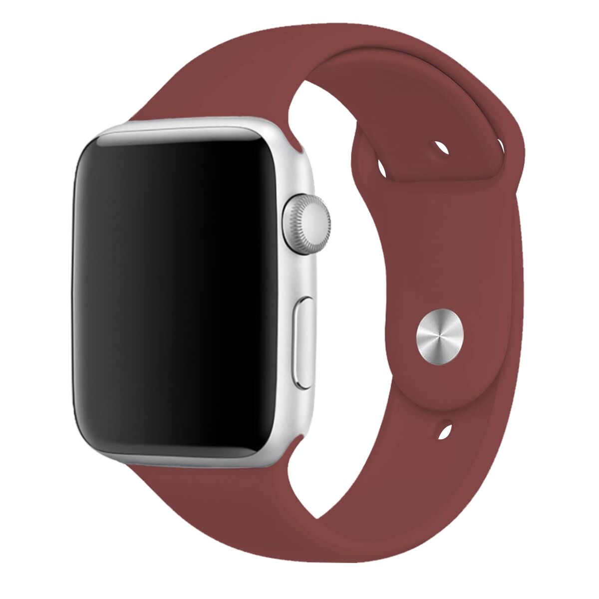 E2M CLASSIC SİLİKON APPLE WATCH KORDON 42/44MM GÜL