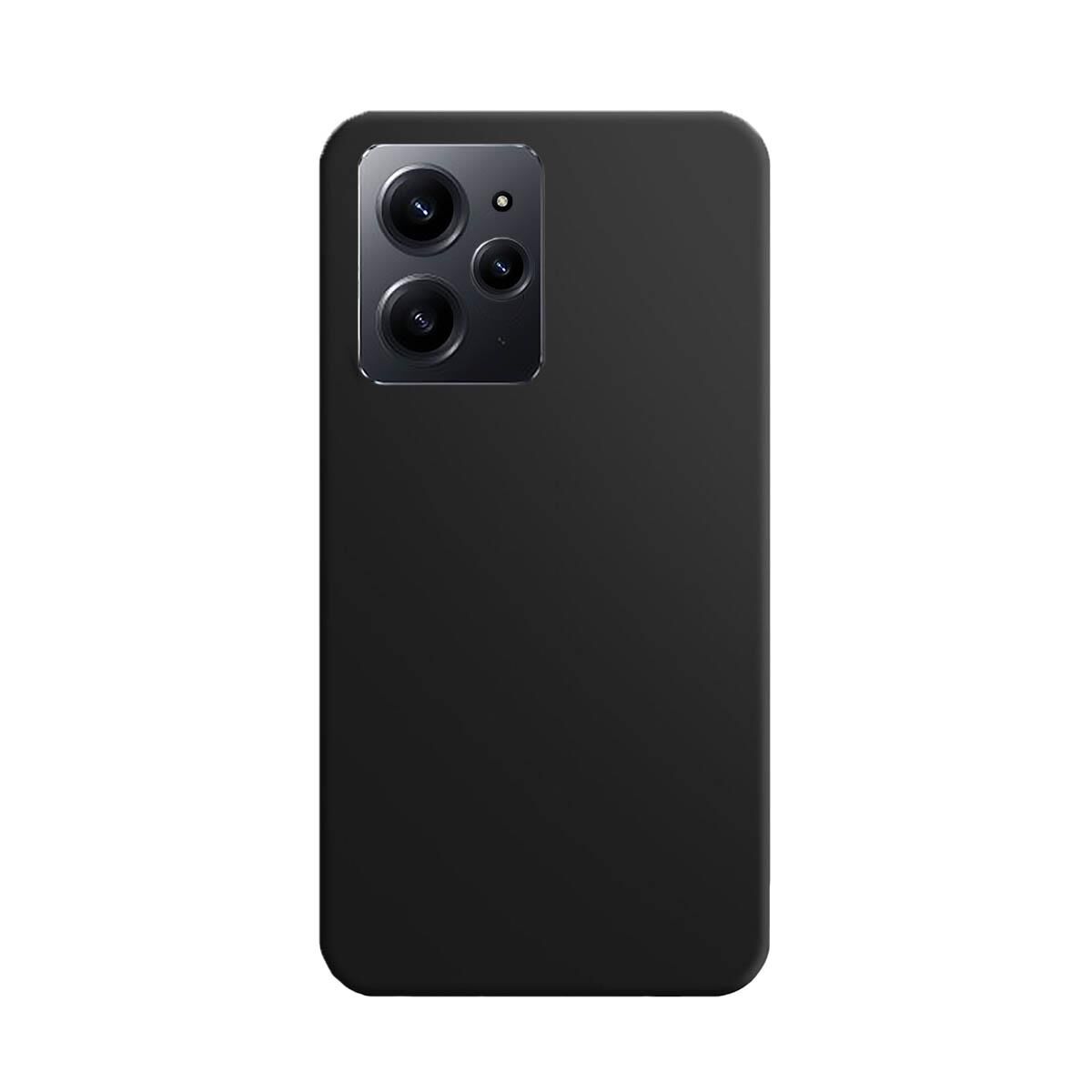 BİKAPAK ECO SENSE REDMI 12 SİYAH KAPAK