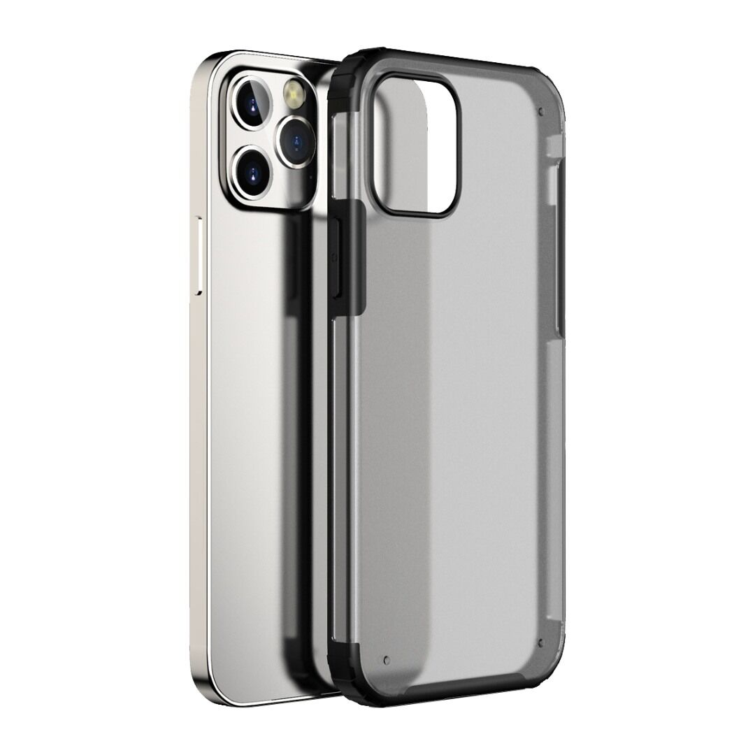 BİKAPAK ELIT MIST IPHONE 12 PRO MAX SİYAH KAPAK