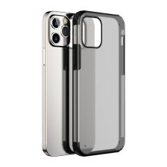 BİKAPAK ELIT MIST IPHONE 12 PRO MAX SİYAH KAPAK
