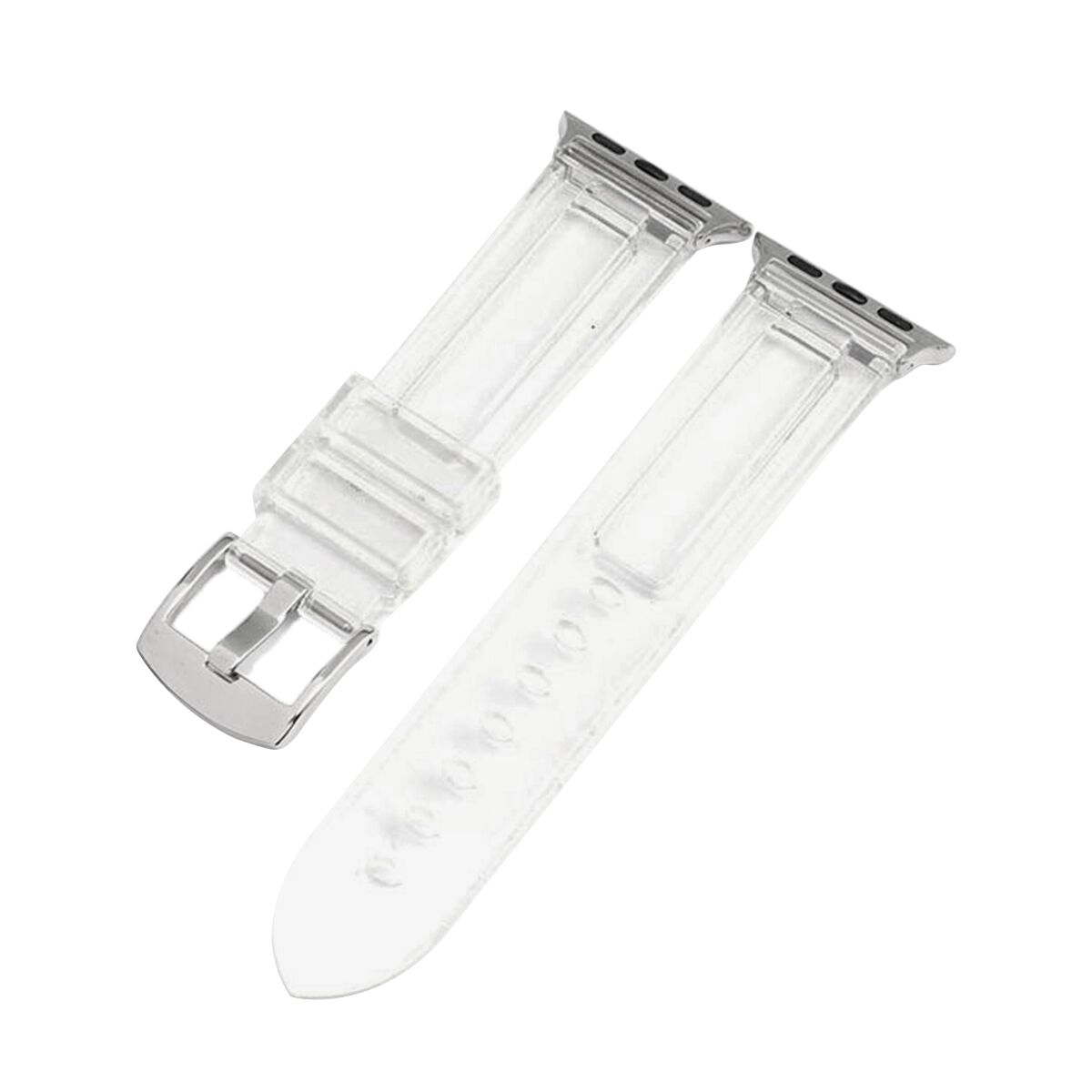 E2M Apple Watch 38-40-41mm KRD-23 Transparent Şeffaf Kordon