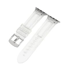 E2M Apple Watch 38-40-41mm KRD-23 Transparent Şeffaf Kordon